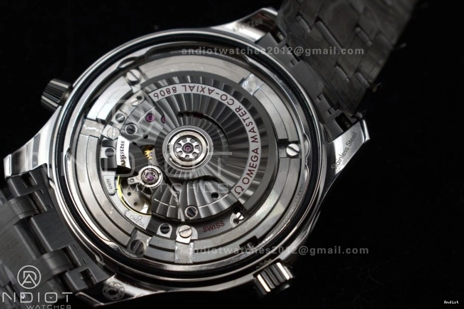 Dial Black Bracelet 1:1 Seamaster Diver A8806 Nekton SS VSF Best on Edition 300M 1218